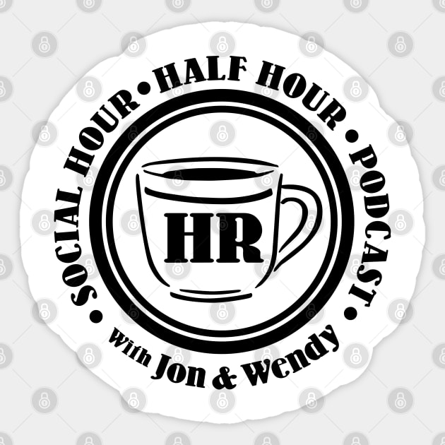 #HRSocialHour Podcast Logo Sticker by HRSocialHour